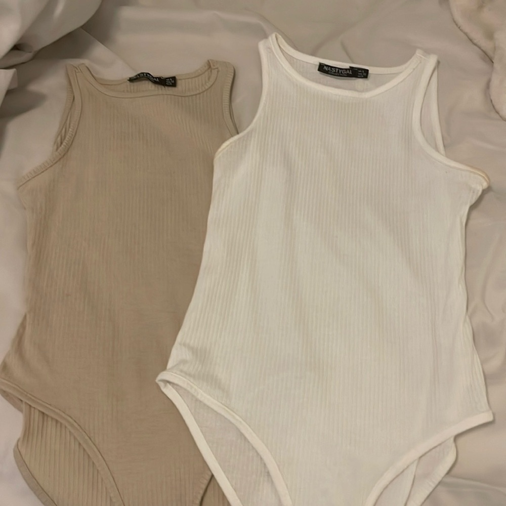 NastyGal Neutral Bodysuits